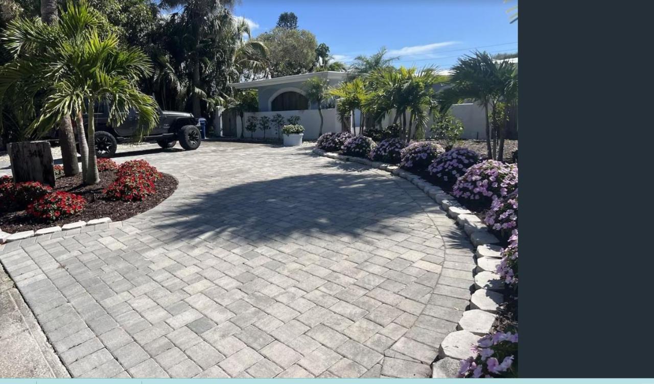 Pool/Waterfront Home 5 Min Walk To Siesta Key Village And Beach Buitenkant foto
